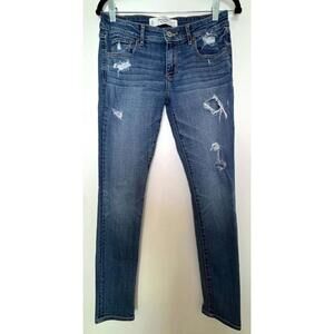 ABERCROMBIE & FITCH - Low Rise Distressed Skinny Jeans - Size 27 / 4S